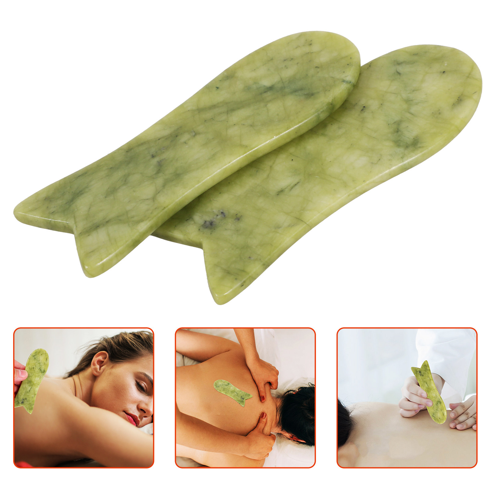 Relax - Spa & Wellness - 2 Buah Pelat Pengikis Gua Sha