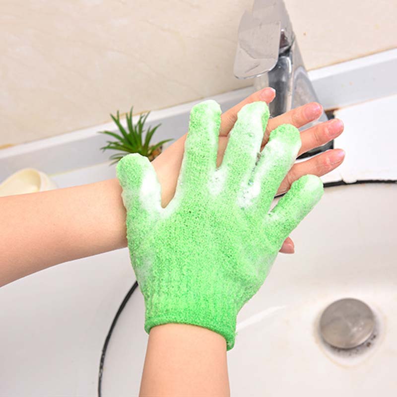 Sarung tangan cuci mandi kulit - Spa Wellness Locations ulasan dan harga