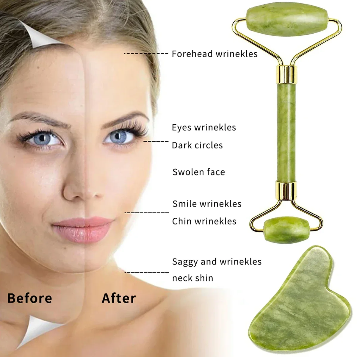 Guasha Set alat pijat batu ala - Spa Wellness Locations ulasan dan harga