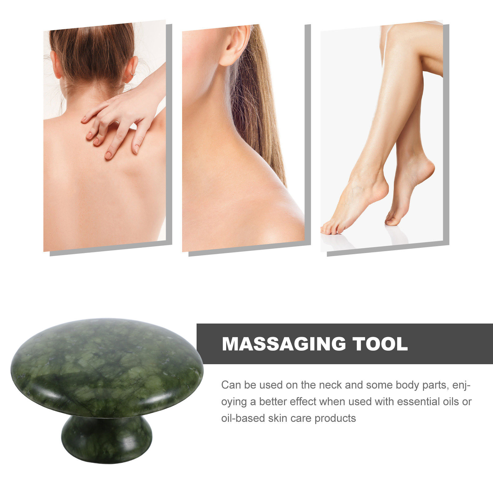 Batu Pijat Giok Bentuk Jamur T - Relax - Spa & Wellness ulasan dan harga