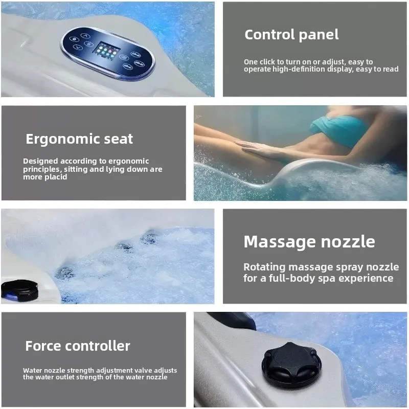 Jacuzzi Luar Ruangan Multiplay - Spa Wellness Jacuzzi ulasan dan harga