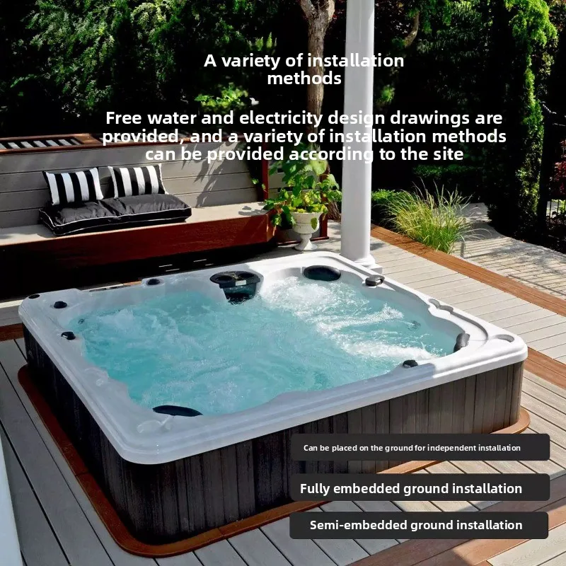 Jacuzzi Luar Ruangan Multiplay - Spa Wellness Jacuzzi ulasan dan harga
