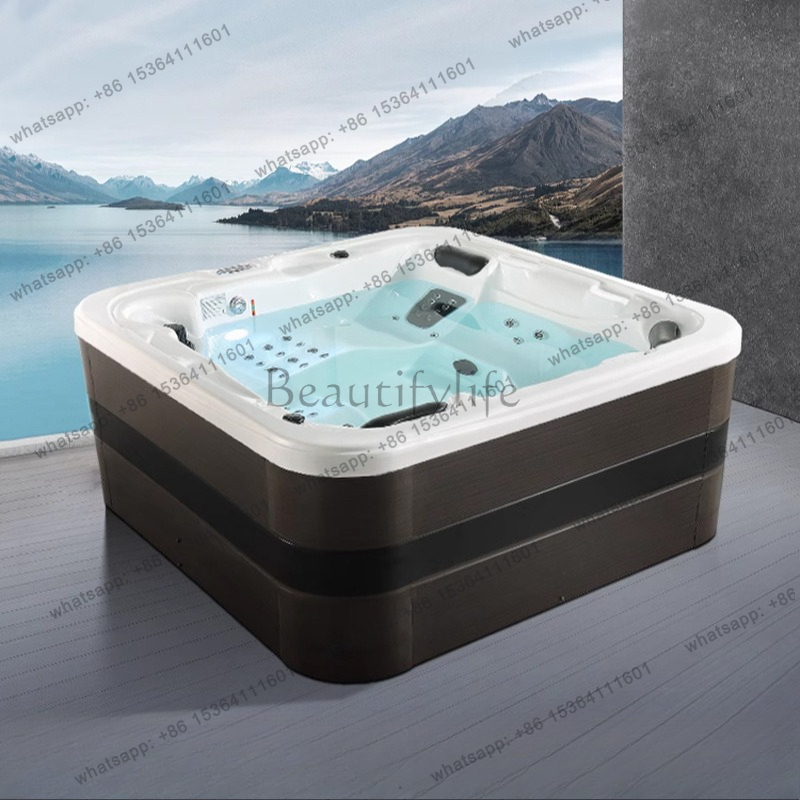 Kolam Spa Jacuzzi Luar Ruangan - Spa Wellness Jacuzzi ulasan dan harga